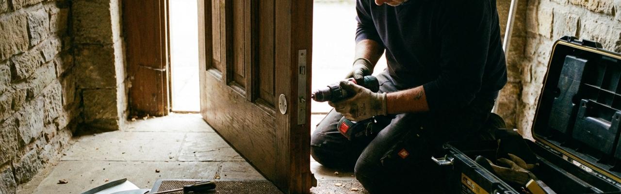 Instalación de escudos de seguridad en Las Gabias