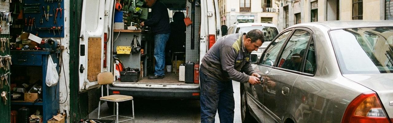 Reparación y sustitución de cerraduras de vehículos en Las Gabias